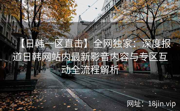 【日韩一区直击】全网独家：深度报道日韩网站内最新影音内容与专区互动全流程解析