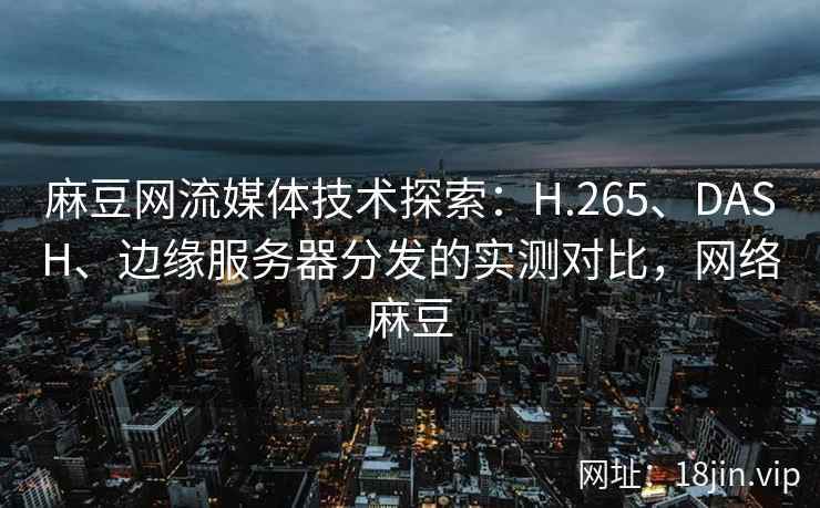 麻豆网流媒体技术探索：H.265、DASH、边缘服务器分发的实测对比，网络麻豆